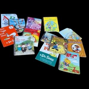 Vintage Golden Book and Dr Seuss book bundle 1 books